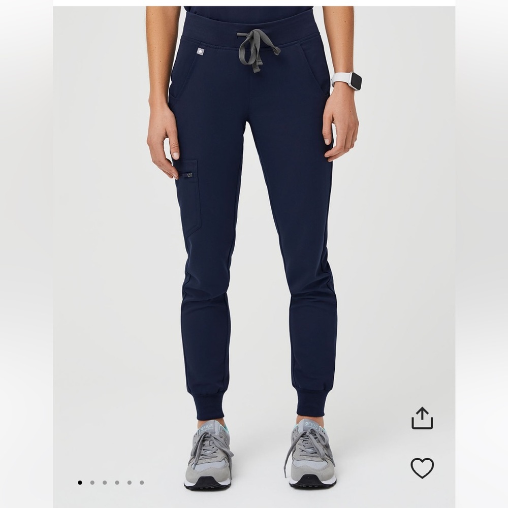 Figs Zamora Jogger Scrub Pants Navy